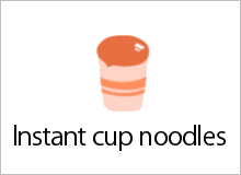 Instant cup noodles