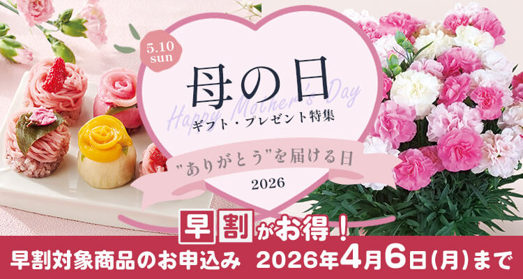 母の日特集2026