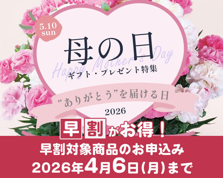 母の日特集2026