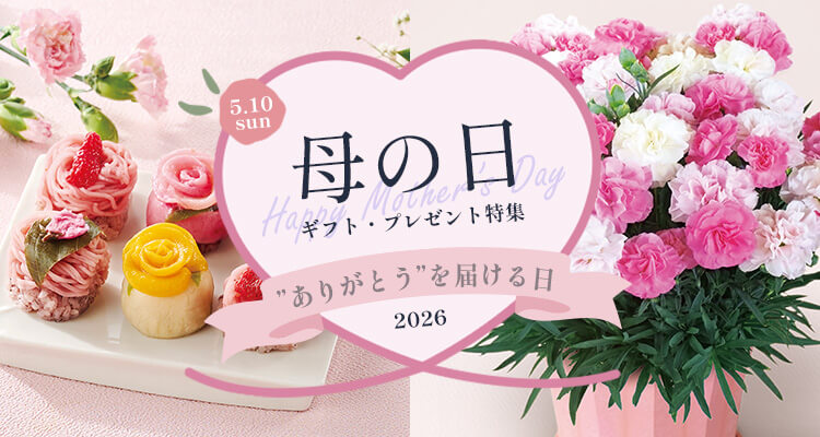 母の日特集2026