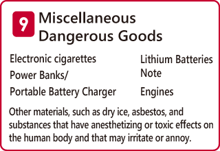 Miscellaneous Dangerous Goods