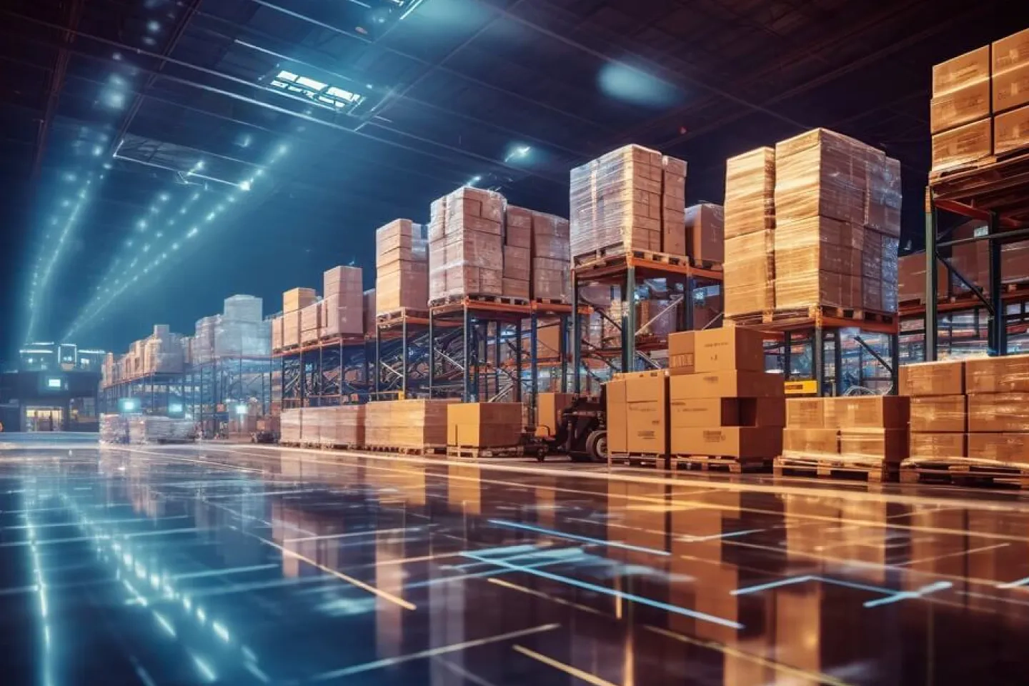 物流倉庫の写真