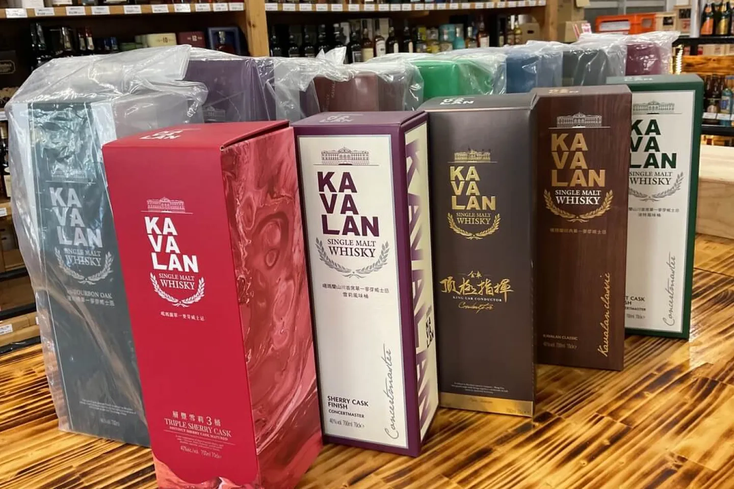 商品のウイスキーの写真