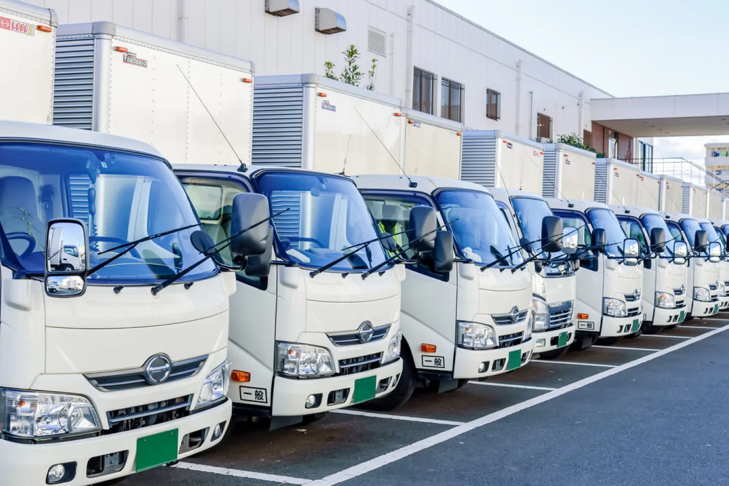 トラックの写真