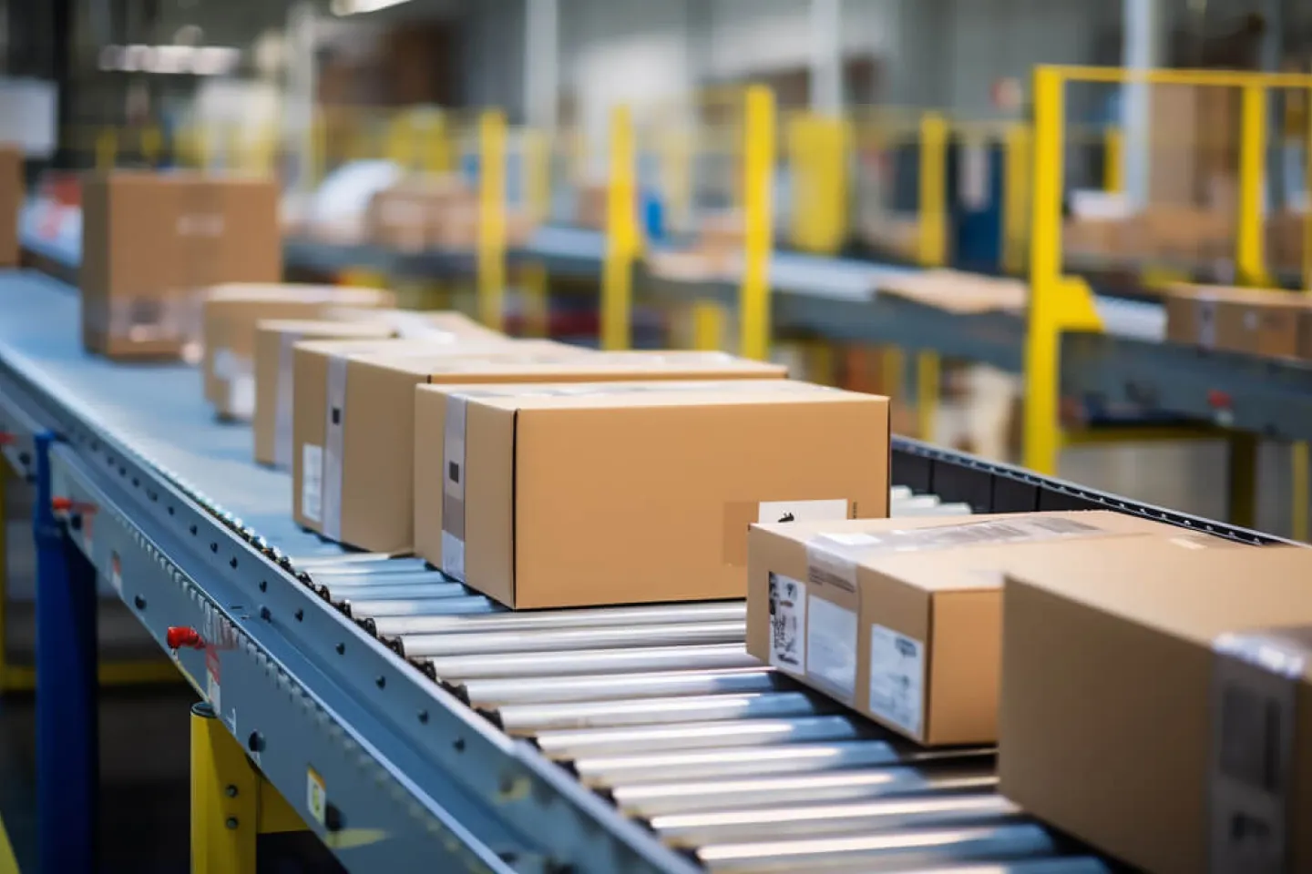 物流業社の倉庫イメージ