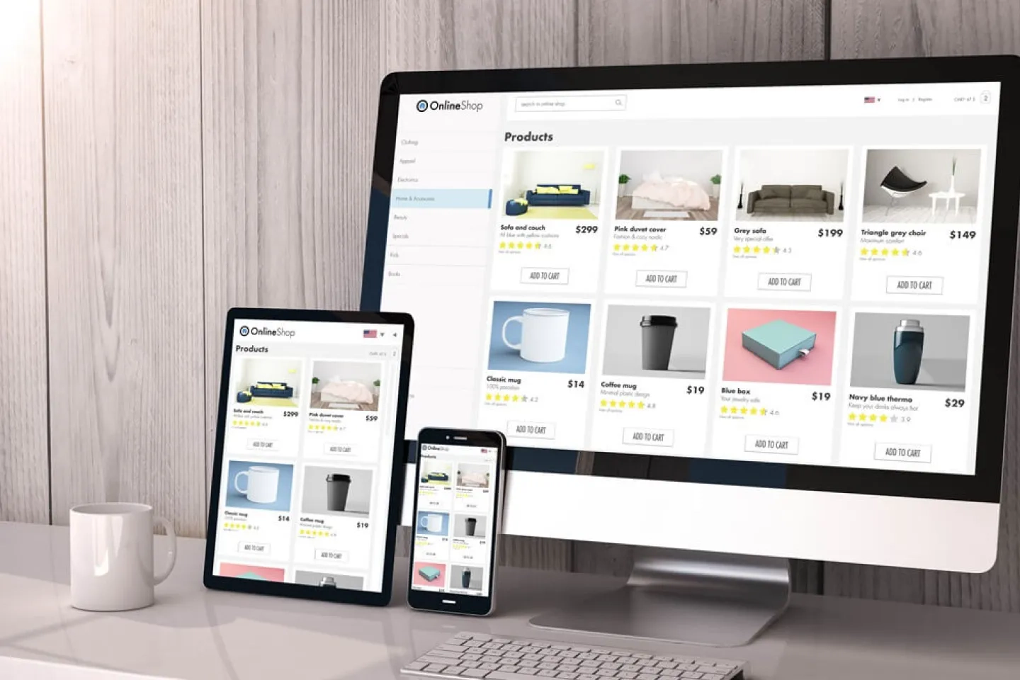 タブレットでデータを確認する人の写真