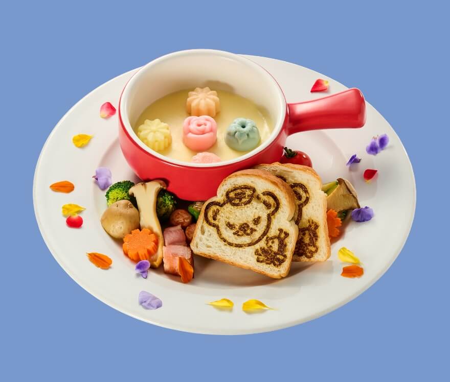 花咲くチーズフォンデュ