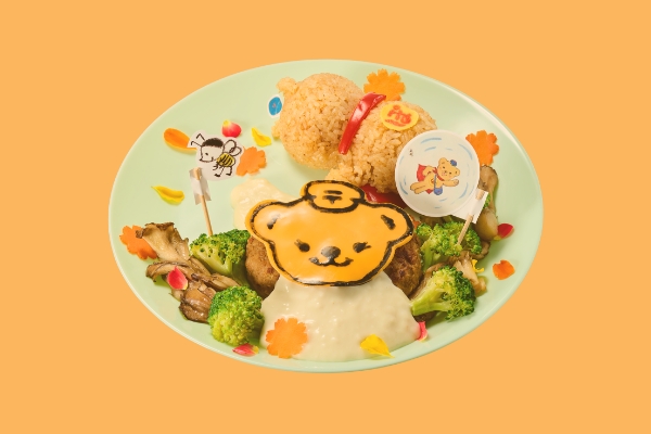 空飛ぶスーパーベア チーズハンバーグ