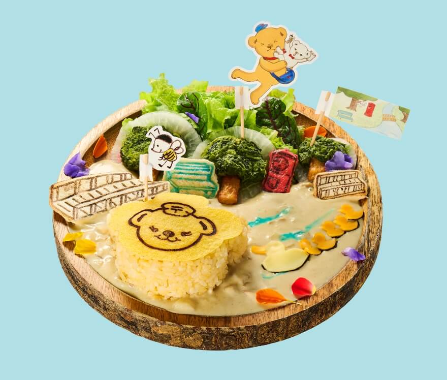 水辺の思い出 カレープレート