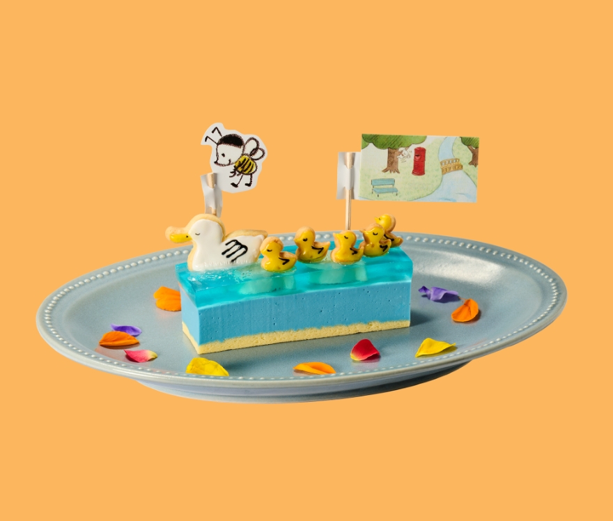 ぷかぷかアヒルチーズケーキ