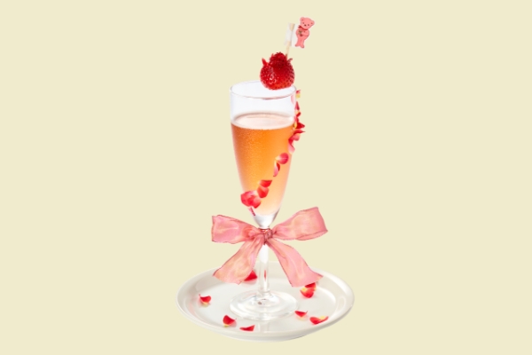 真っ赤な花束ソーダ