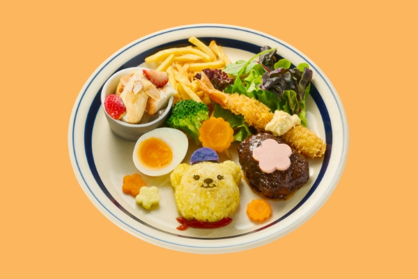 森のお花畑プレート