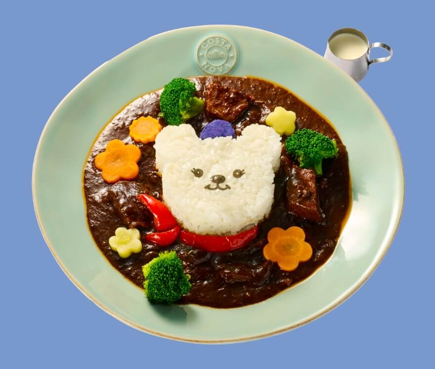 花咲くおえかきビーフシチュー