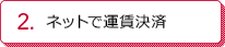 ネットで運賃決済