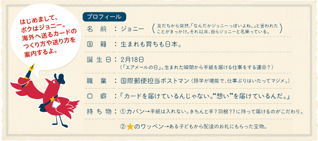 はじめてガイド 海外グリーティングカード 国際郵便 日本郵便