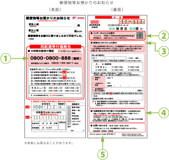 郵便 物 転送 一時 的