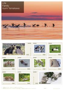 オリジナル フレーム切手「Life Family Izumi Yamakawa」の販売開始