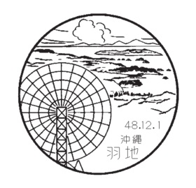 羽地郵便局の風景印