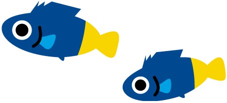 コバルトスズメのイラスト画像