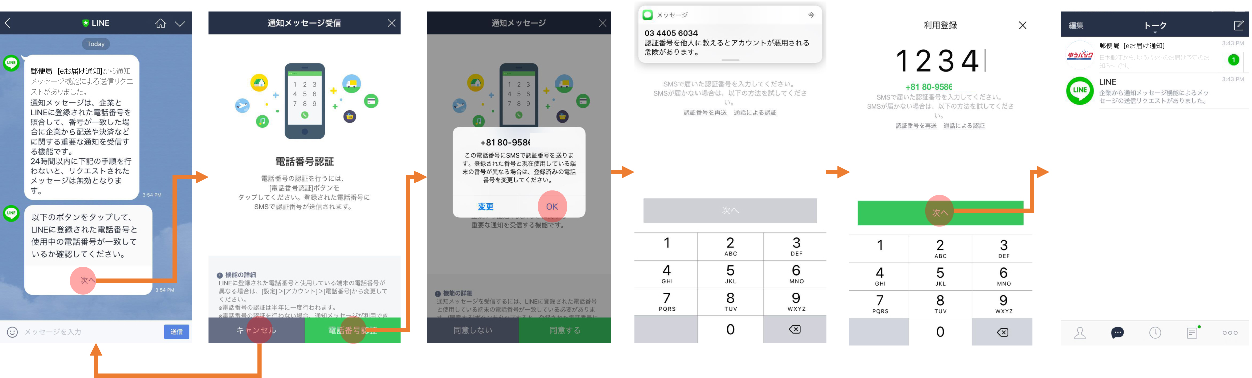 Eお届け通知 詐欺 郵便局 ライン 郵便局からのLINEメッセージは本物？偽物？eお届け通知