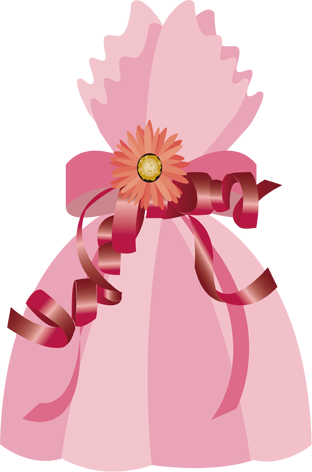 プレゼント袋のイラスト画像