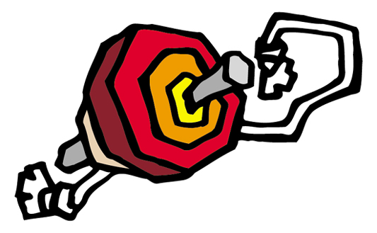 こまのイラスト画像