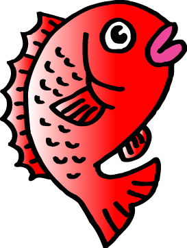 鯛のイラスト画像