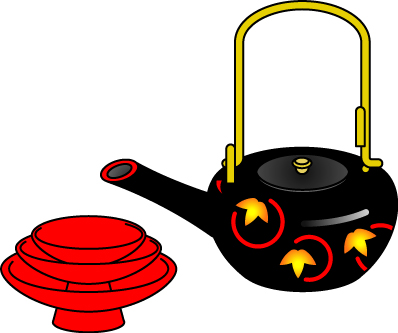 お屠蘇のイラスト画像