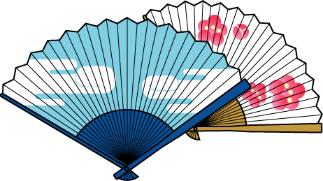 扇のイラスト画像