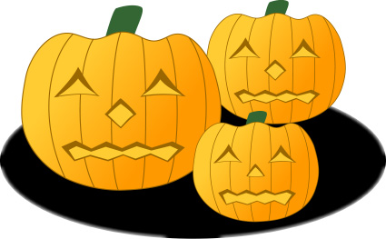 ハロウィンのかぼちゃのイラスト画像
