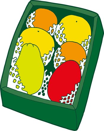 フルーツギフトのイラスト画像