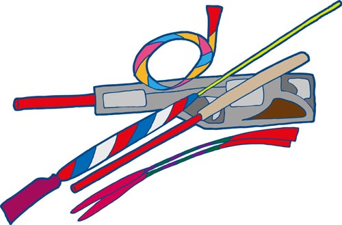 手持ち花火のイラスト画像