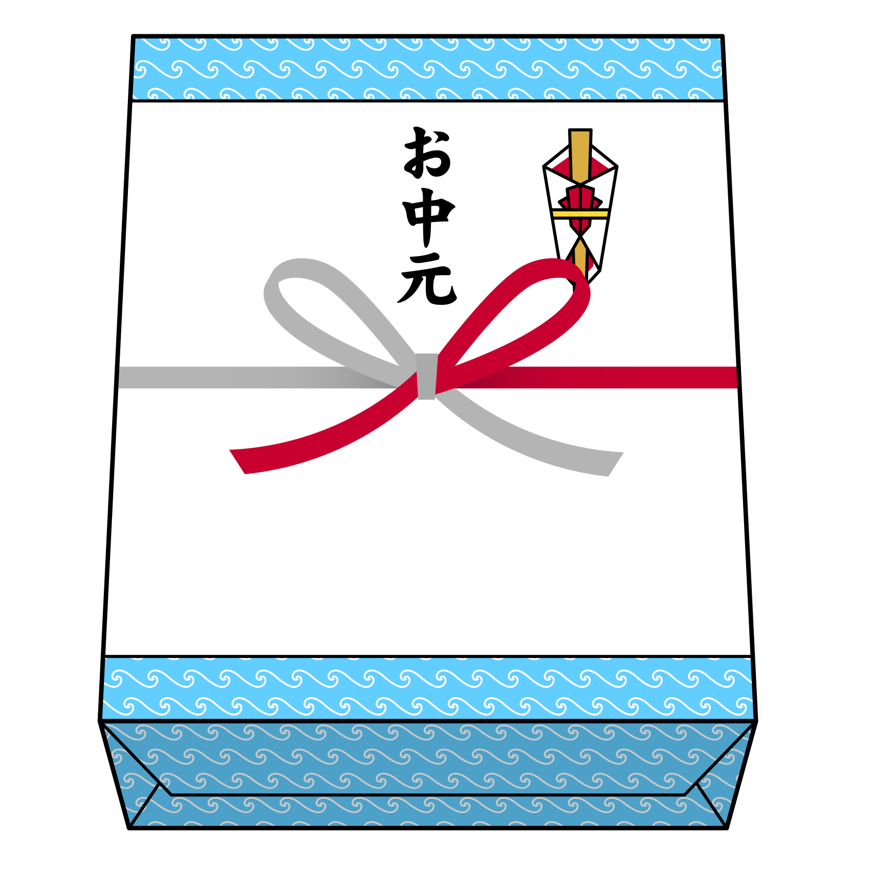 お中元のイラスト画像