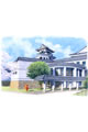 【画像】4月：青森県・南津軽郡　田舎館村役場