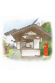 【画像】7月：岐阜県・中津川市　馬籠郵便局