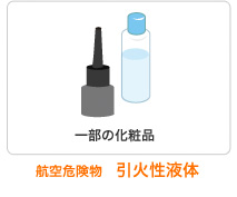 航空危険物　引火性液体