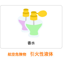 航空危険物　引火性液体